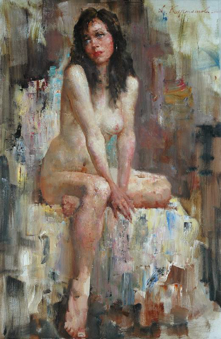 Andrey Kartashov (安德烈·卡塔晓夫) Nude Seated（坐着的裸模）.jpg