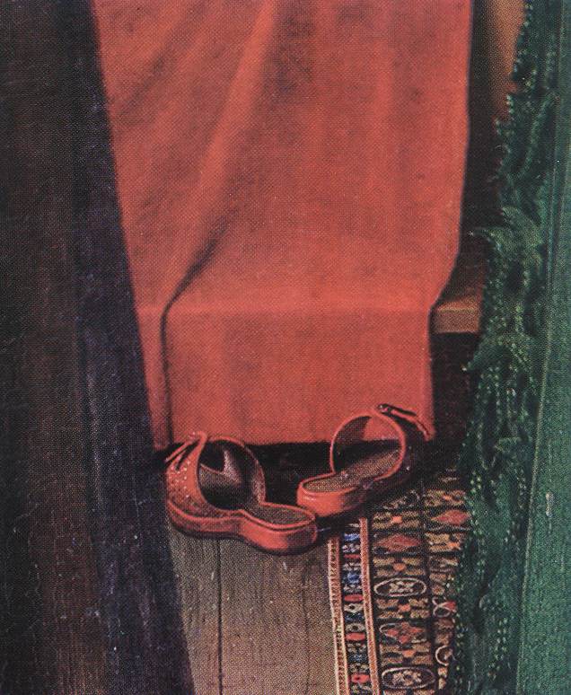 Portrait of Giovanni Arnolfini and his Wife (detail) 8.jpg