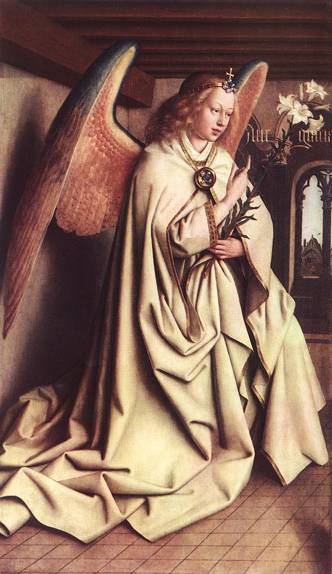 The Ghent Altarpiece - Angel of the Annunciation.jpg
