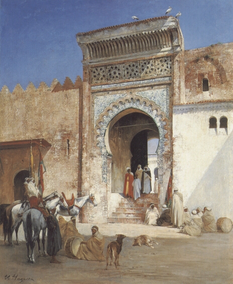 Arabs Outside the Mosque.jpg