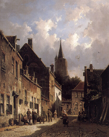 A Dutch Street Scene.jpg