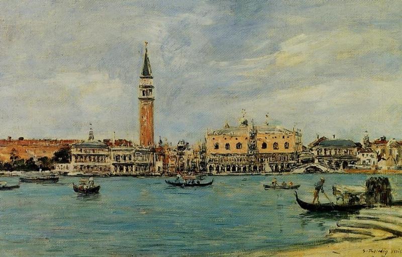 Venice, the Campanile, the Ducal Palace and the Piazzetta, V.jpg