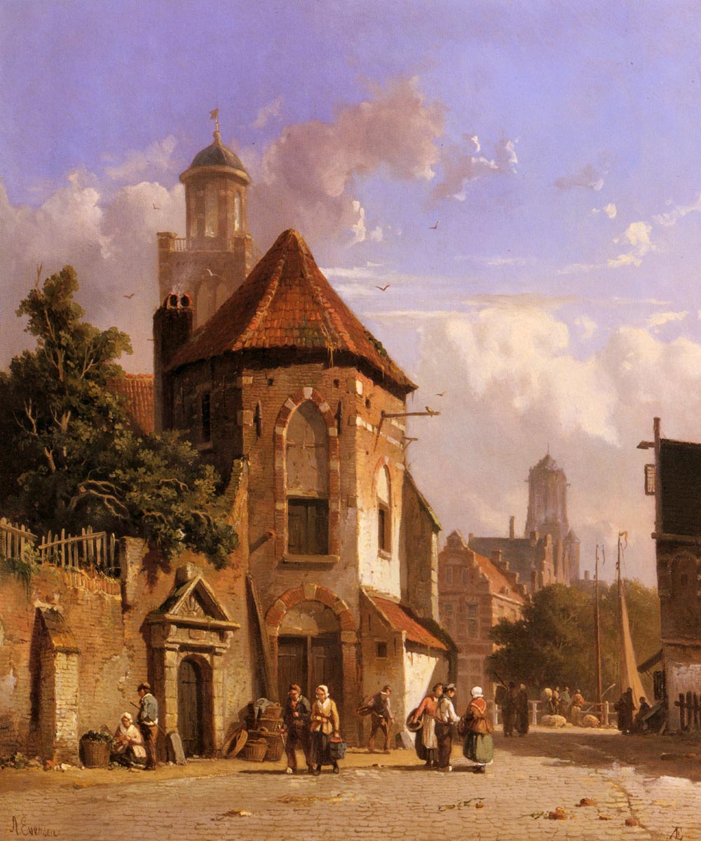 View Of A Dutch Street.jpg