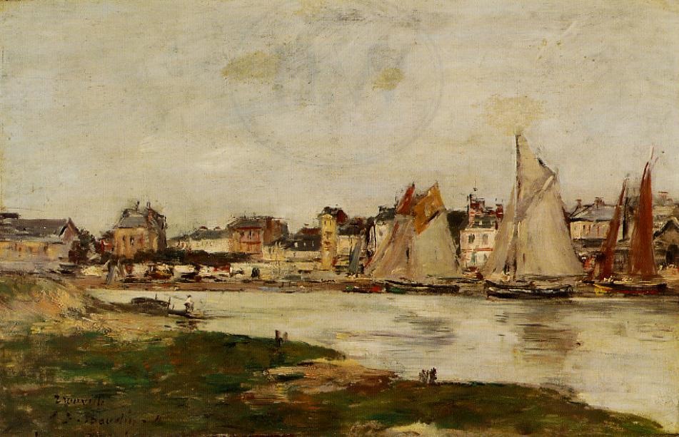 View of the Port of Trouville, High Tide.jpg